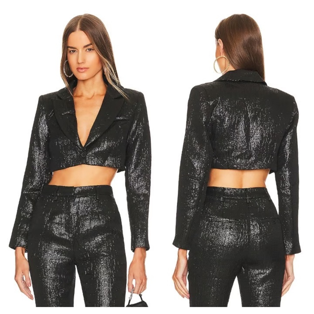 revolve cropped jacket